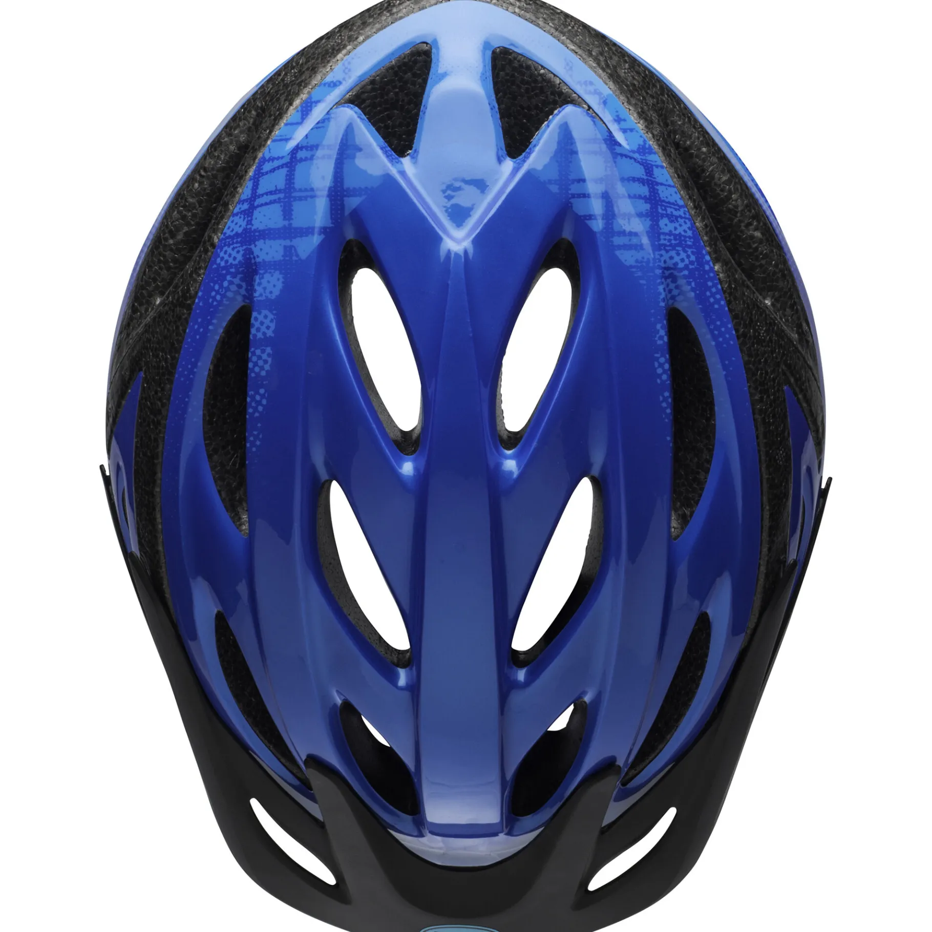 Kids & Youth-Bell Helmets Axle Gloss Blue Tron