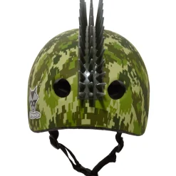 Kids & Youth-Bell Helmets Digital Camo Mohawk Green Camo