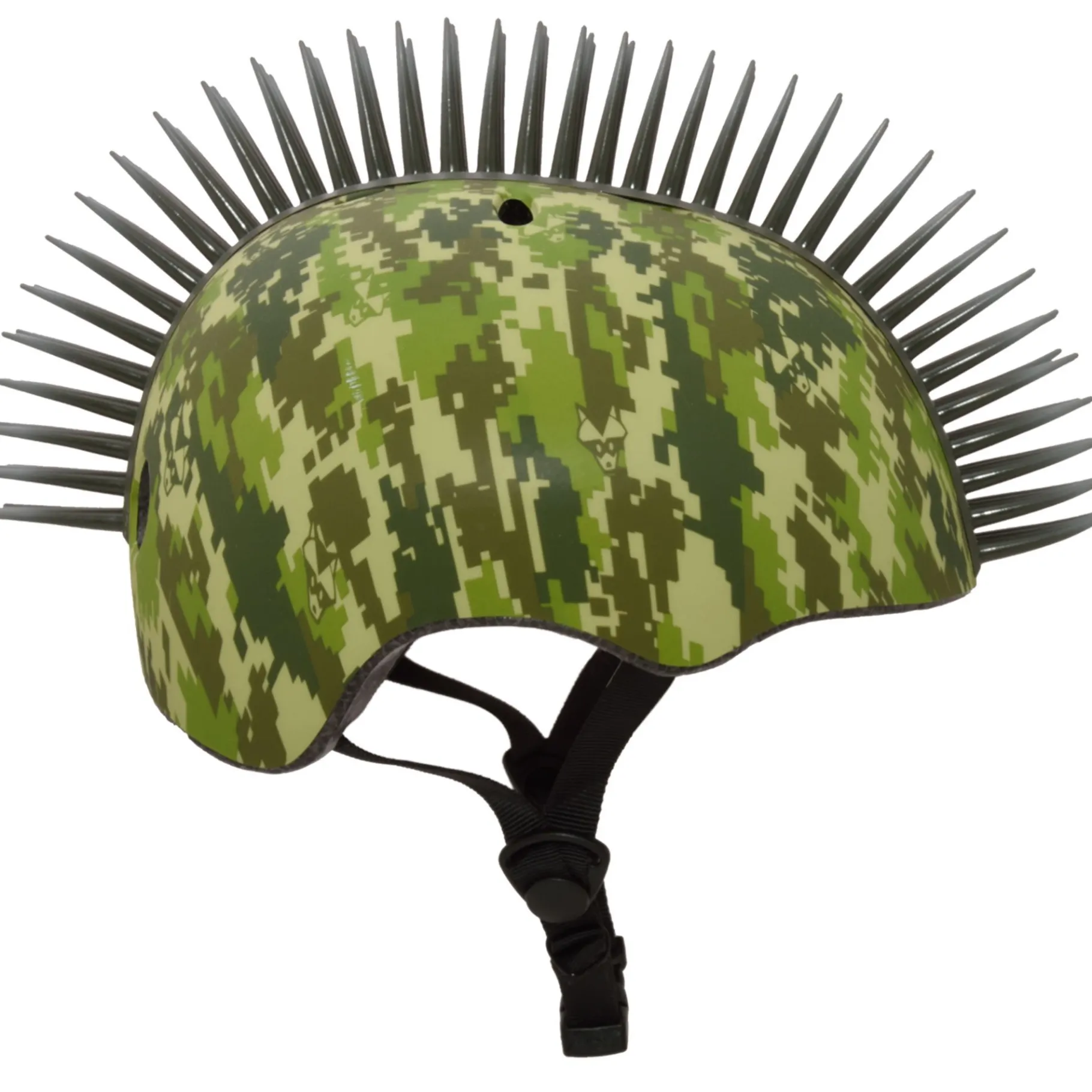 Kids & Youth-Bell Helmets Digital Camo Mohawk Green Camo