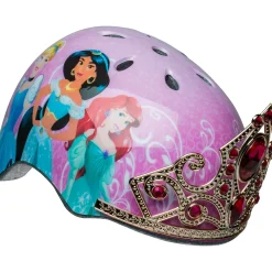 Kids & Youth-Bell Helmets Disney Princess 3D Tiara Purple