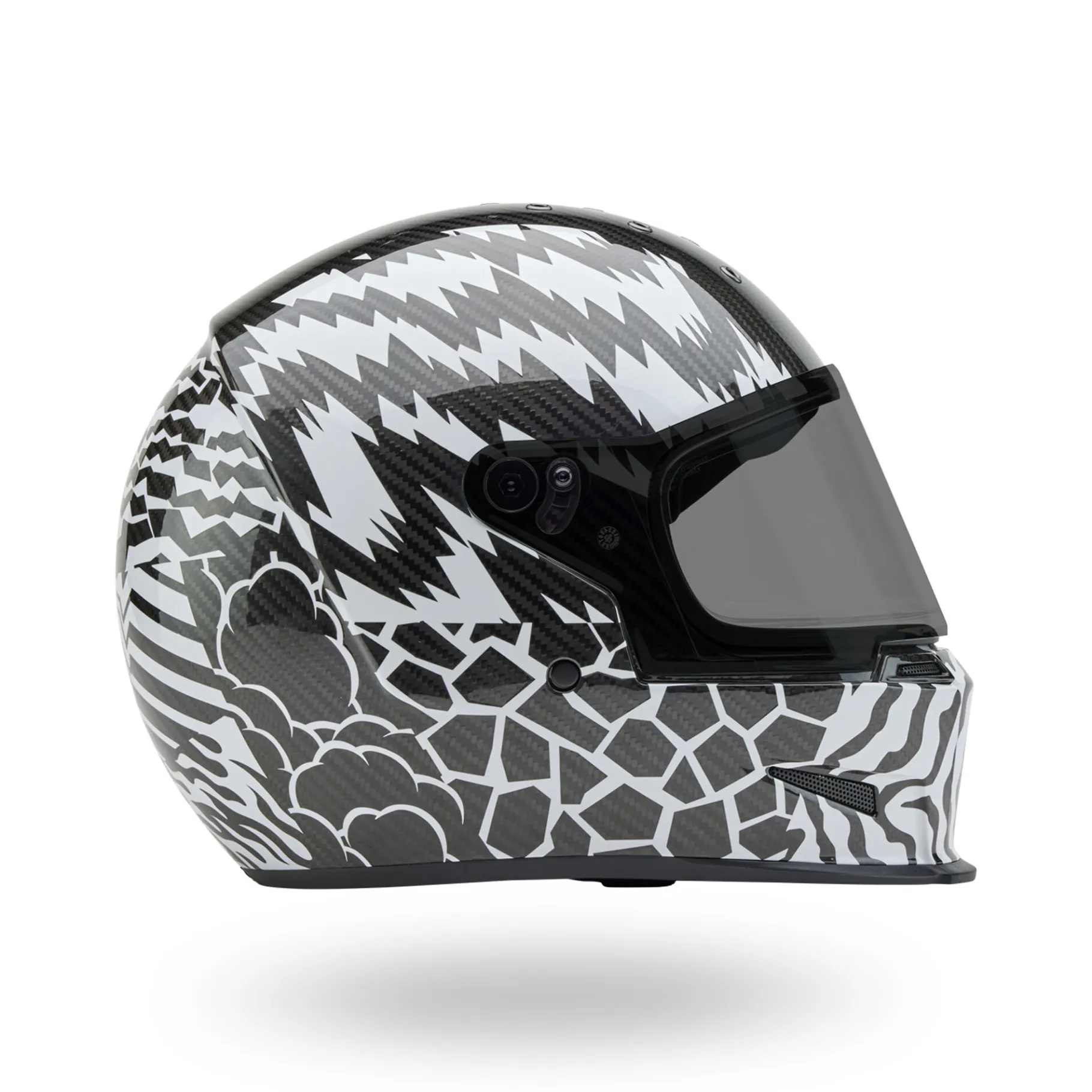 Street-Bell Helmets Eliminator Carbon Deathspray Black/White