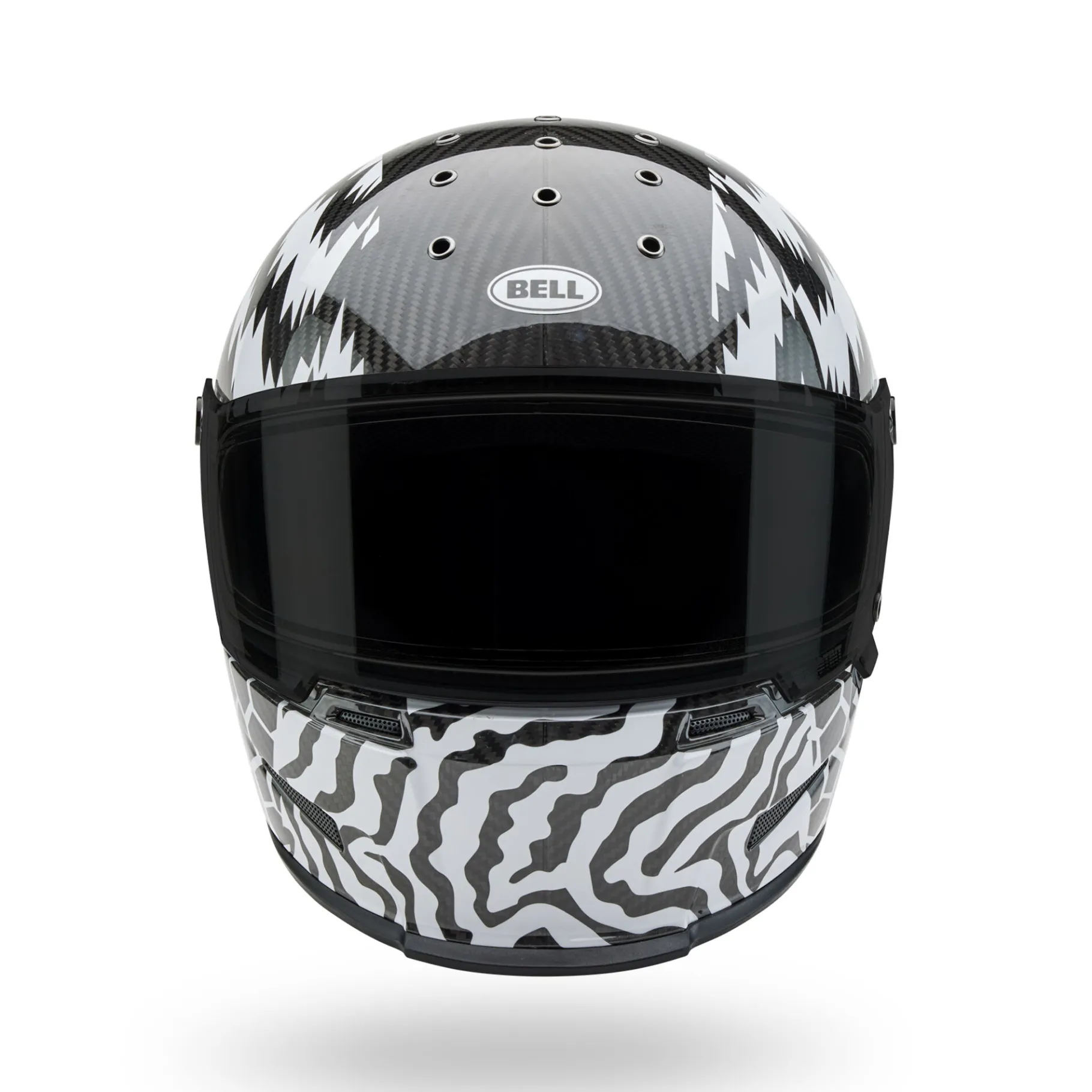Street-Bell Helmets Eliminator Carbon Deathspray Black/White
