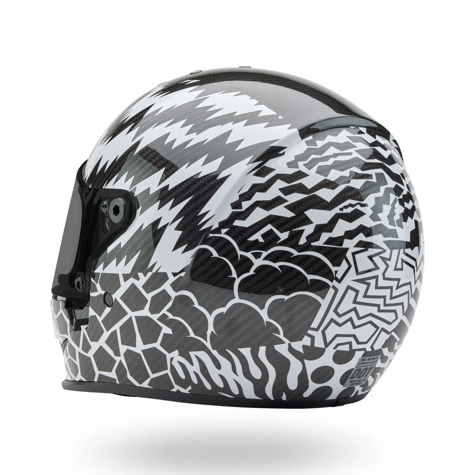 Street-Bell Helmets Eliminator Carbon Deathspray Black/White