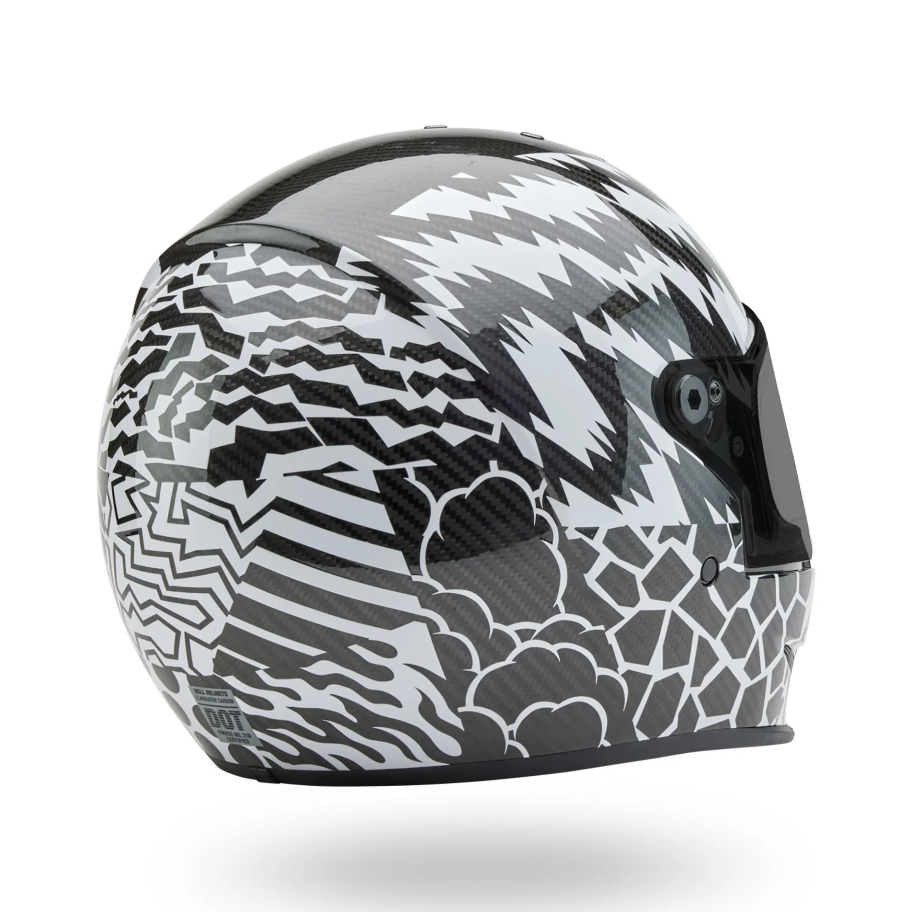 Street-Bell Helmets Eliminator Carbon Deathspray Black/White