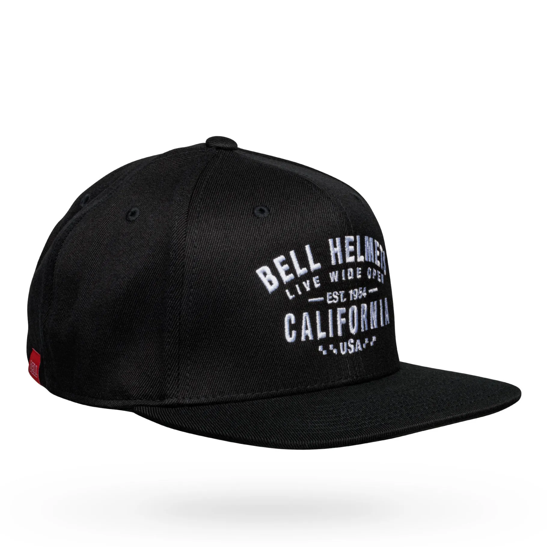 Apparel & More-Bell Helmets Flexfit 110F Mesh Snapback Cap Cali Black
