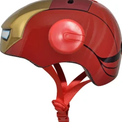 Kids & Youth-Bell Helmets Iron Man Helmet Red/Gold