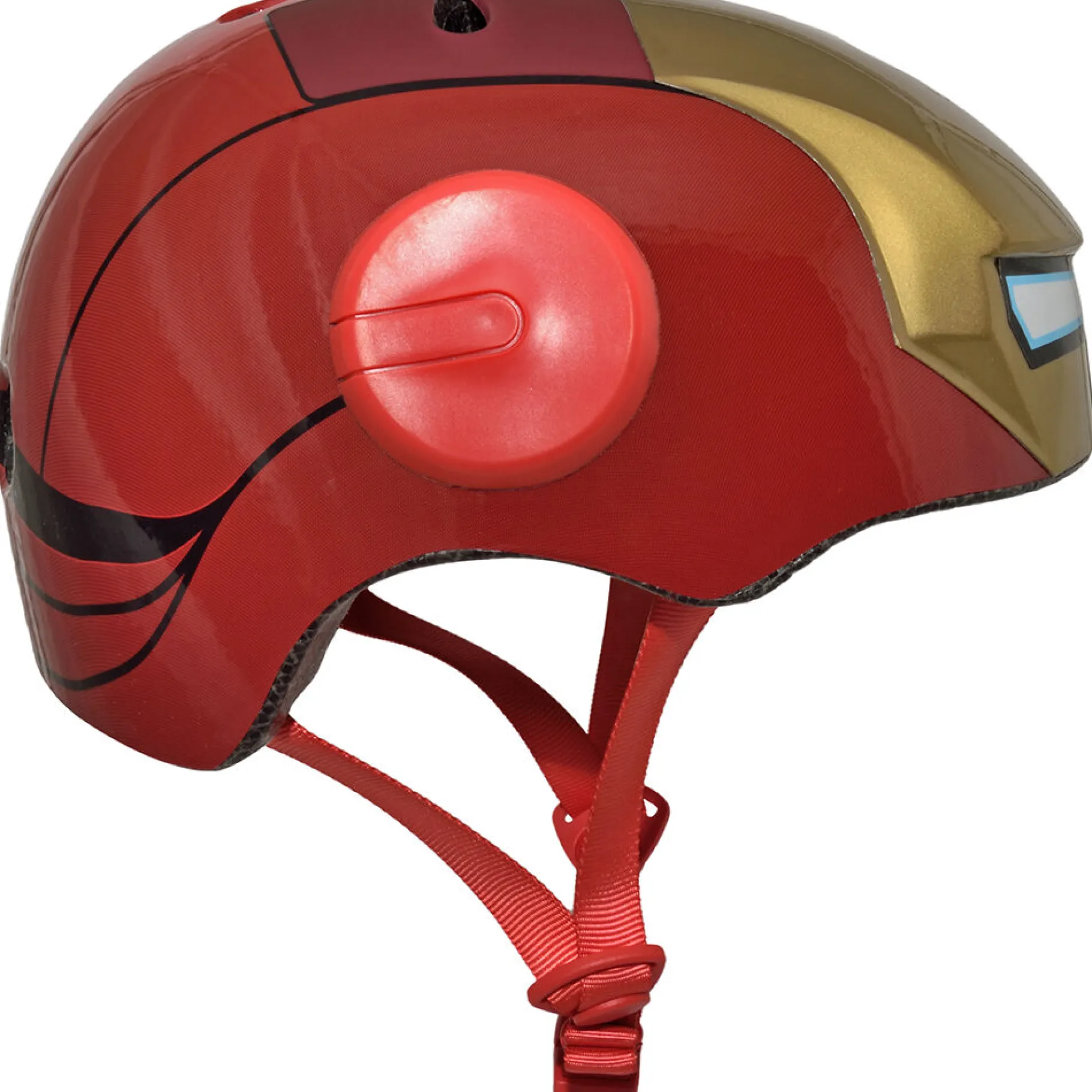 Kids & Youth-Bell Helmets Iron Man Helmet Red/Gold