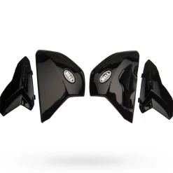 Visors-Bell Helmets Mag-9 Visor/Vent Kit Gloss Black