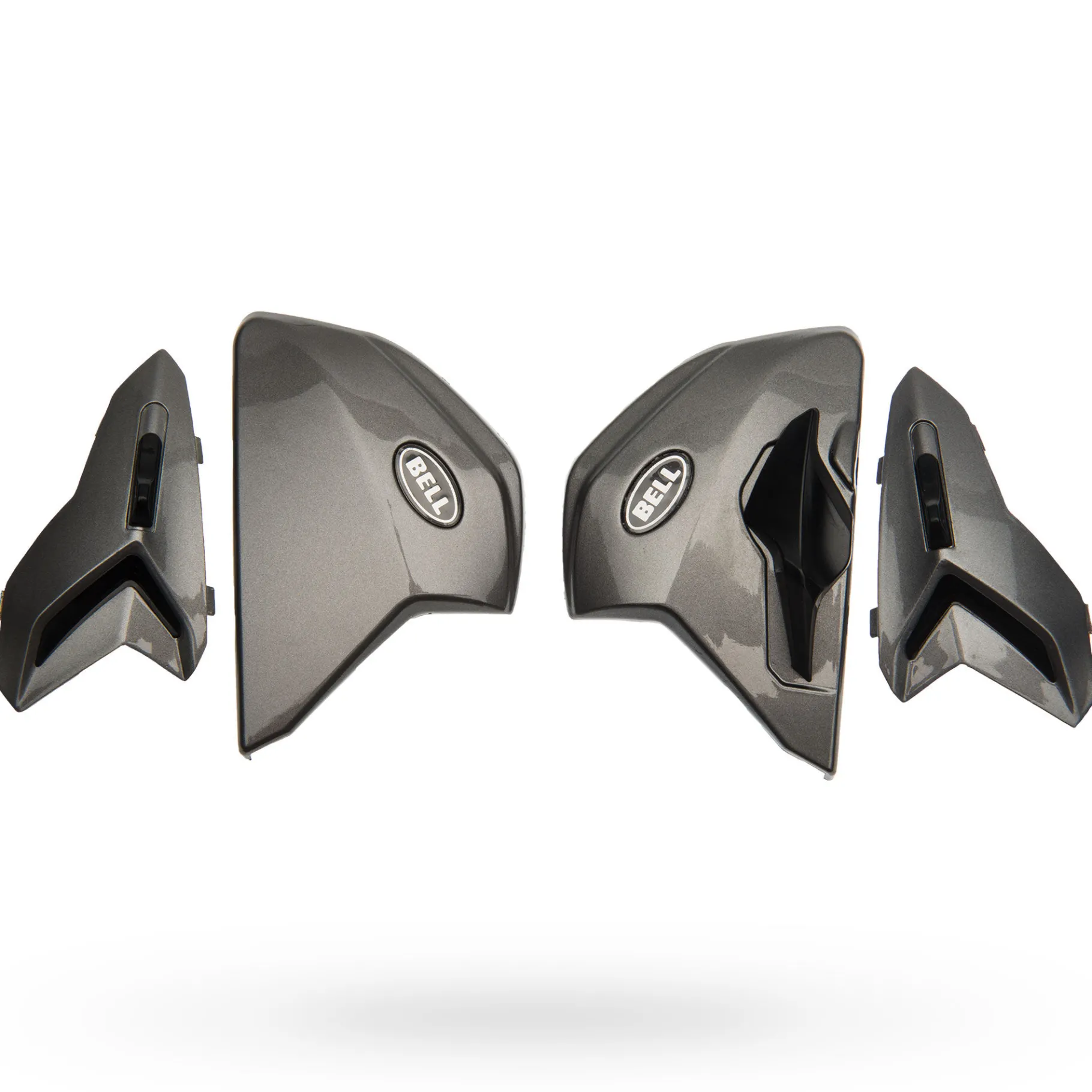 Visors-Bell Helmets Mag-9 Visor/Vent Kit Titanium
