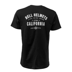 Apparel & More-Bell Helmets Men's Short Sleeve Cali T-Shirt Cali Black