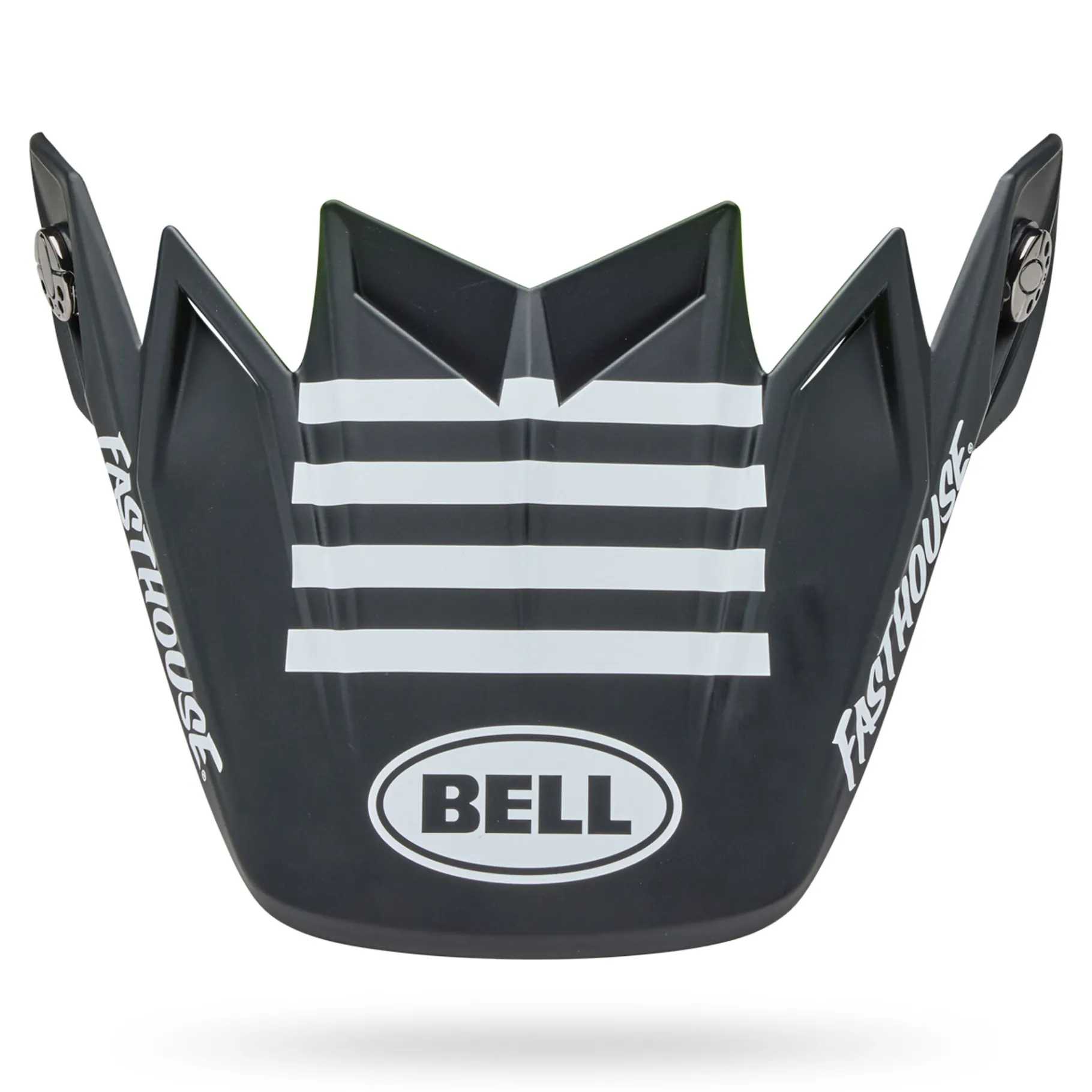 Visors-Bell Helmets Moto-9 Flex Visor Fasthouse Smoke Bomb Matte/Gloss Black/Hi-Viz Yellow