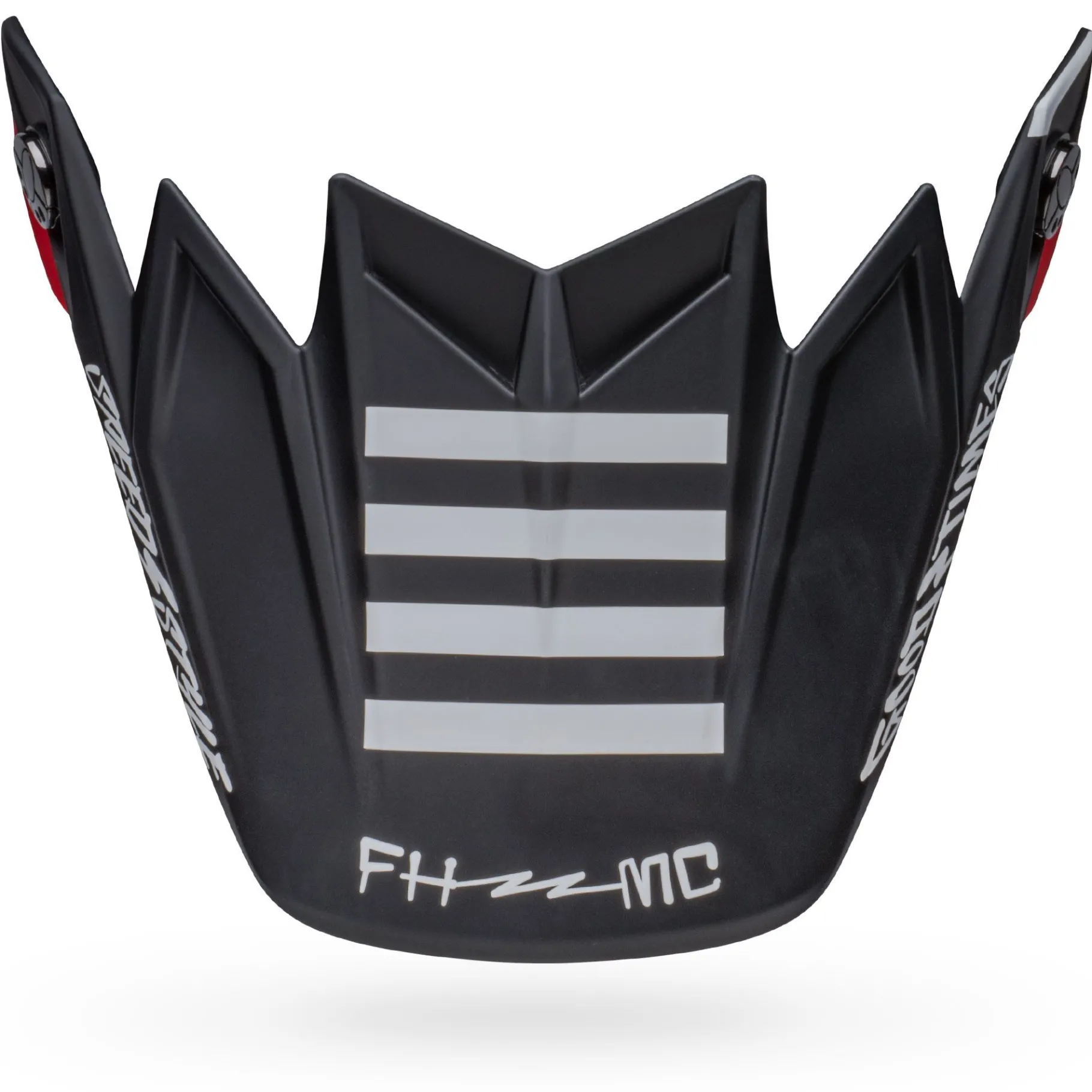 Visors-Bell Helmets Moto-9 Flex Visor Fasthouse Tribe Matte/Gloss Black/White