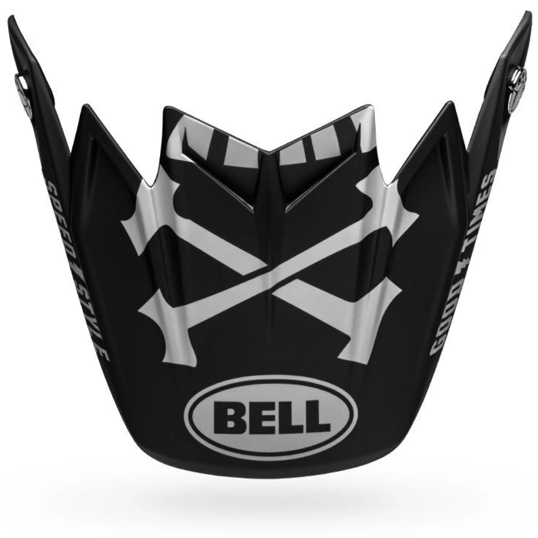 Visors-Bell Helmets Moto-9 Flex Visor Fasthouse WRWF Matte/Gloss Black/White/Gray
