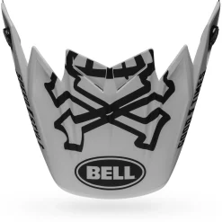 Visors-Bell Helmets Moto-9 Flex Visor Fasthouse WRWF Matte/Gloss White/Red/Black