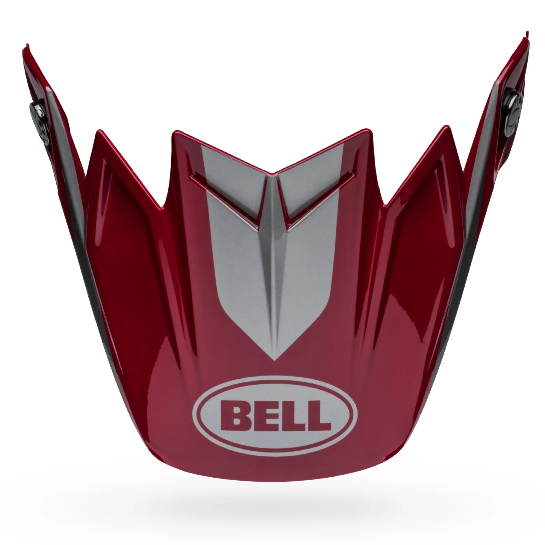Visors-Bell Helmets Moto-9 Flex Visor Ferrandis Mechant Gloss Red/Silver