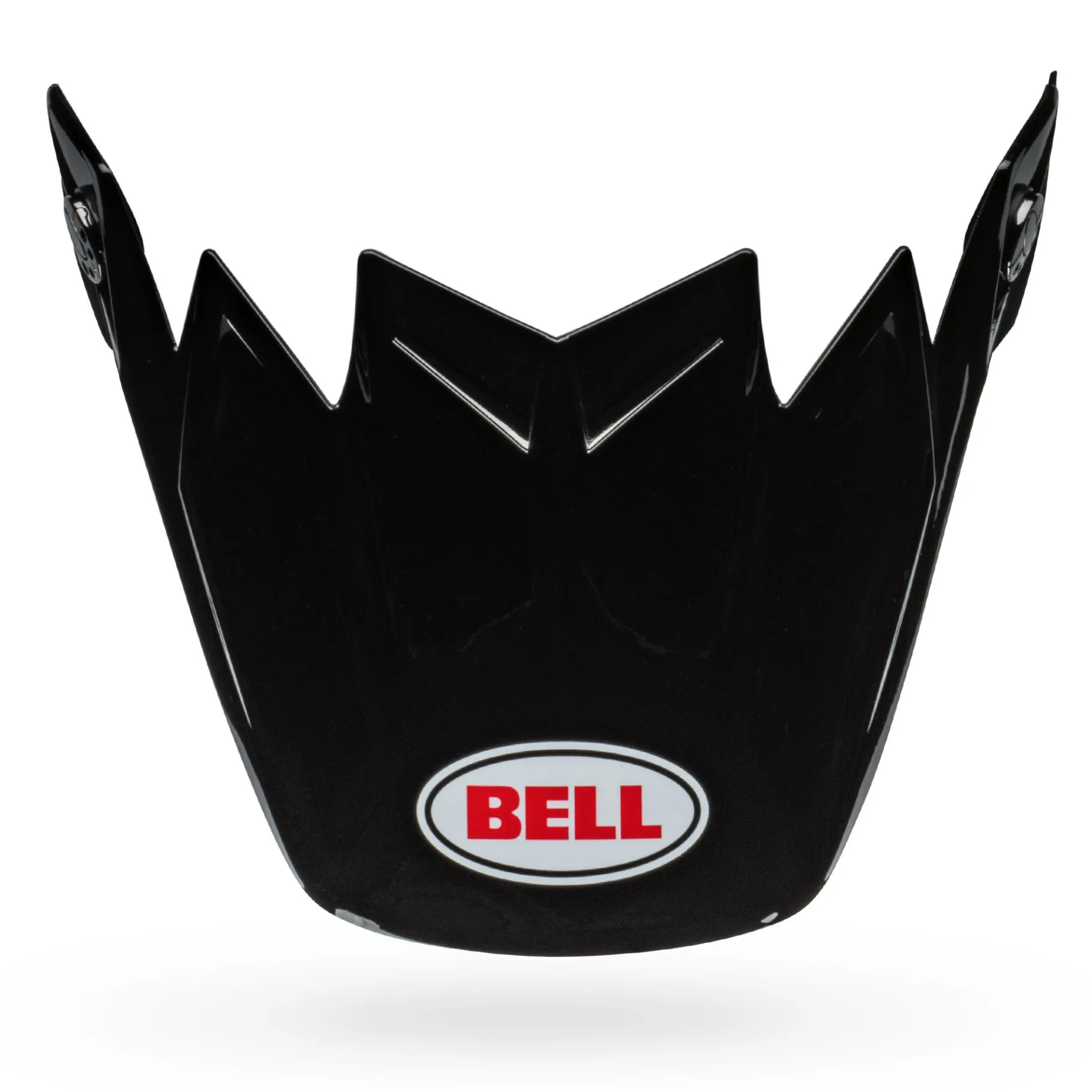 Visors-Bell Helmets Moto-9 Flex Visor Hello Cousteau Stripes Gloss White/Red