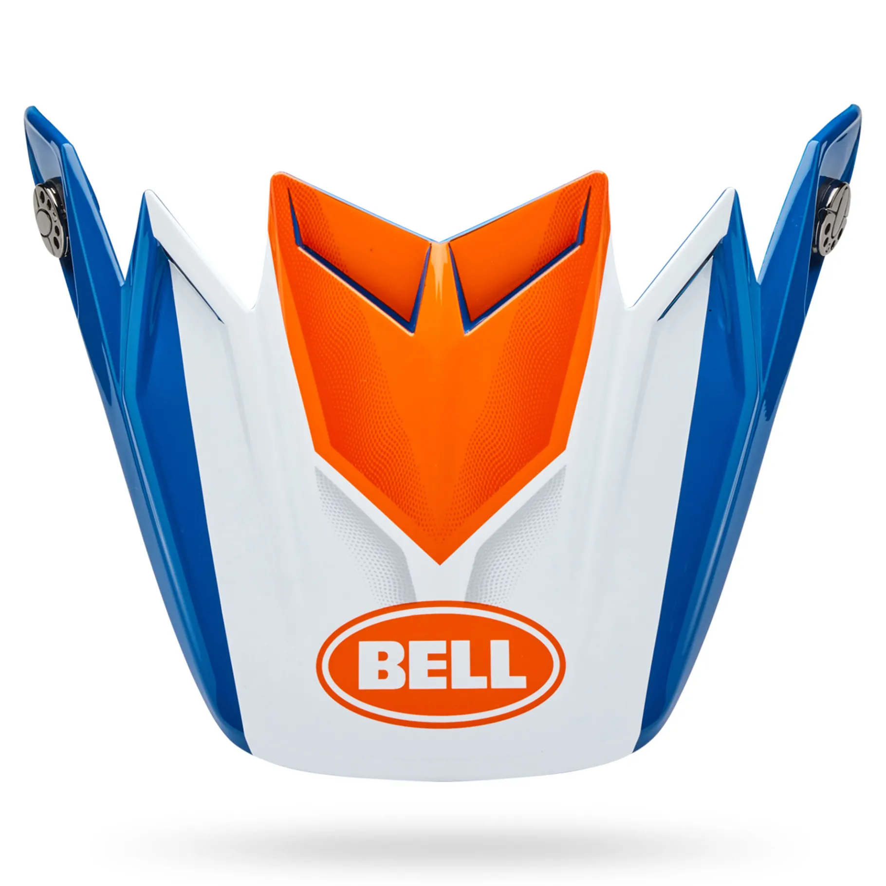 Visors-Bell Helmets Moto-9 Flex Visor Mechant Gloss Orange/Blue
