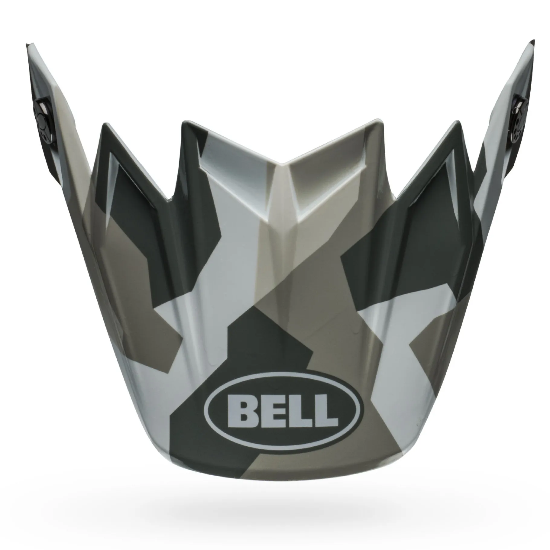 Visors-Bell Helmets Moto-9 Flex Visor Rover Gloss White/Camo