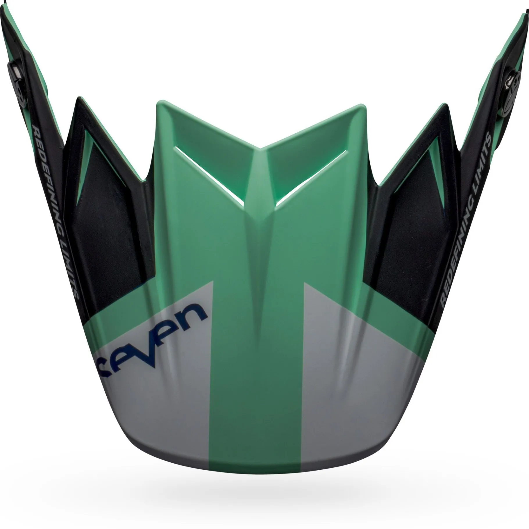 Visors-Bell Helmets Moto-9 Flex Visor Seven Galaxy Matte Black/Mint/White