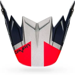 Visors-Bell Helmets Moto-9 Flex Visor Seven Galaxy Matte/Gloss Navy/Silver