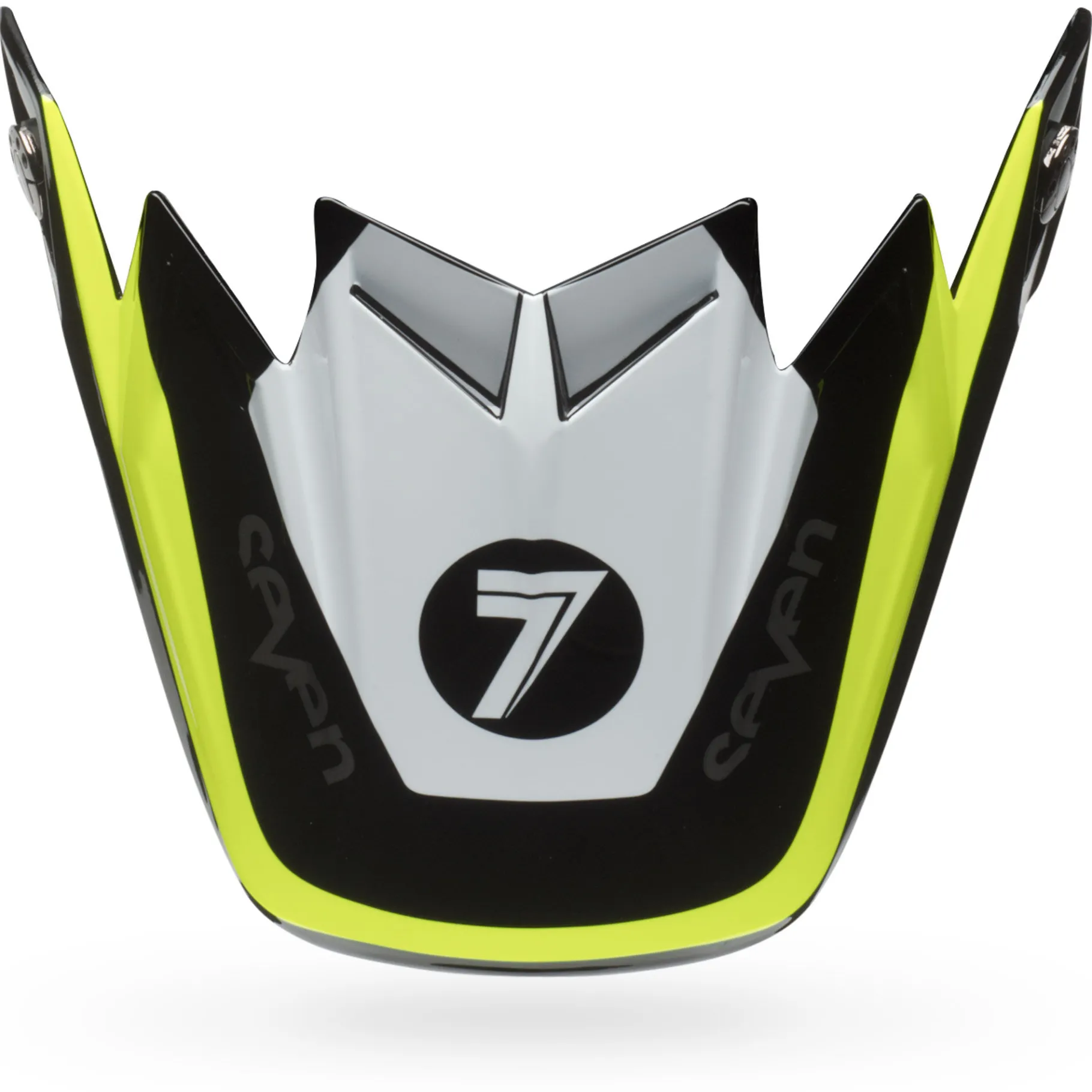 Visors-Bell Helmets Moto-9 Flex Visor Seven Rogue Black/Flo Yellow