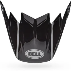 Visors-Bell Helmets Moto-9 Flex Visor Sprint Matte/Gloss Black/Gray