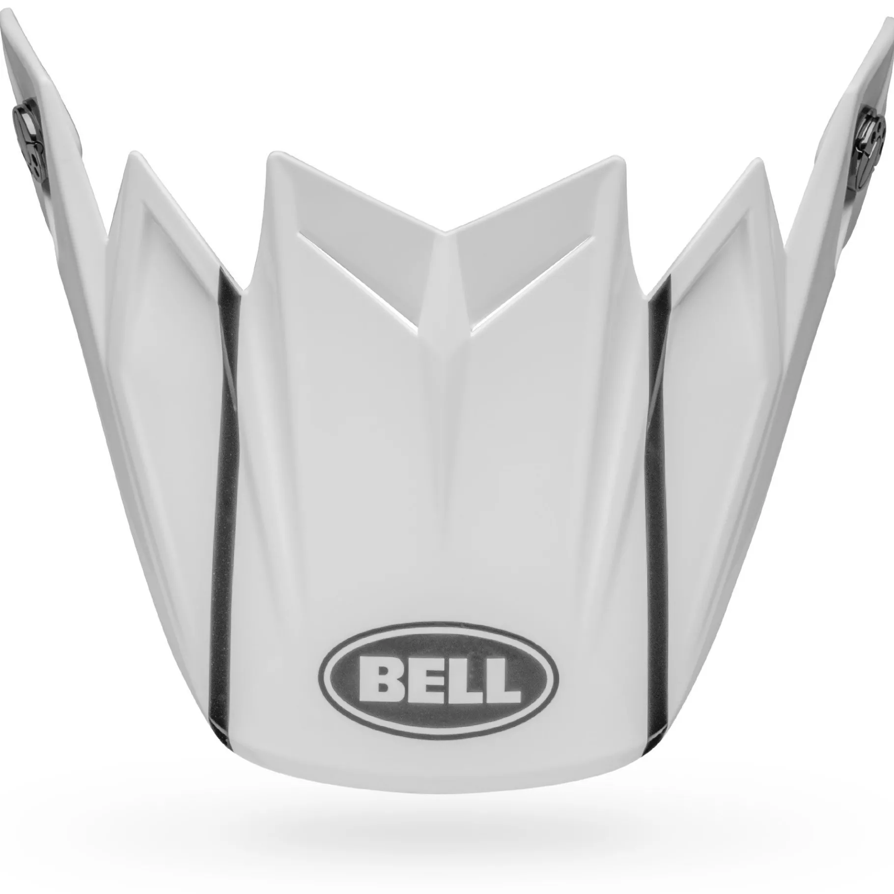 Visors-Bell Helmets Moto-9 Flex Visor Sprint Matte/Gloss White/Red