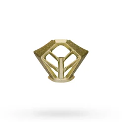 Spare Parts-Bell Helmets Moto-9 Mouthpiece Gold Flake