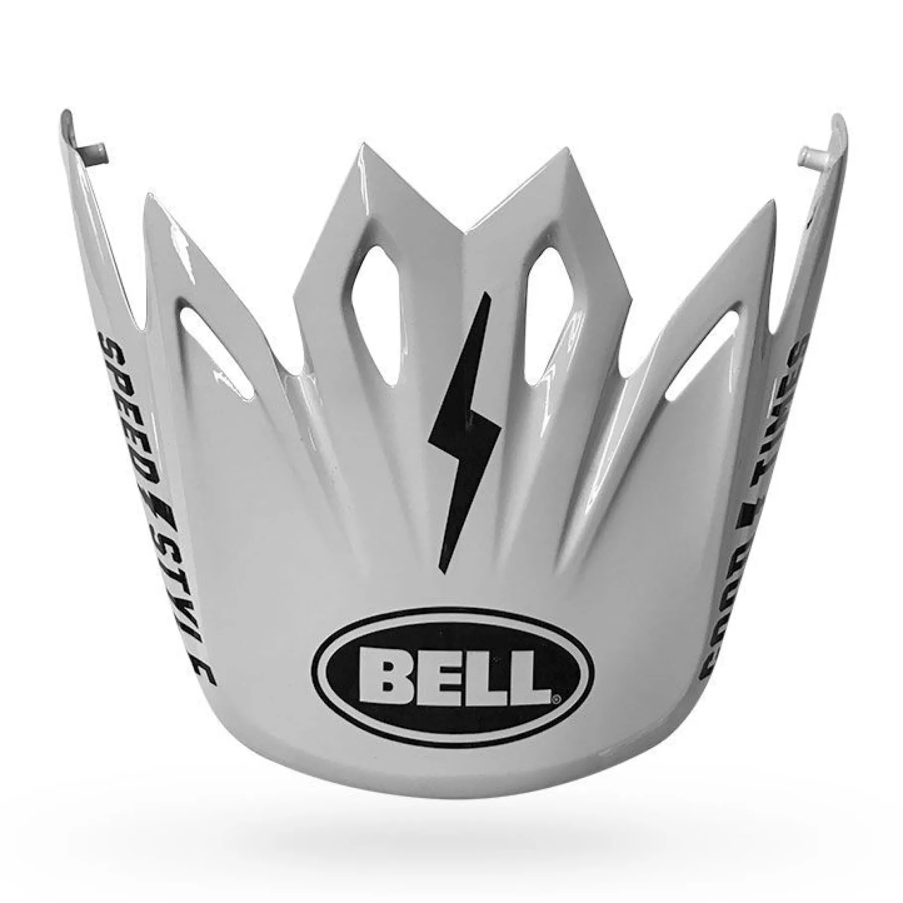 Visors-Bell Helmets Moto-9 Visor Fasthouse White/Black