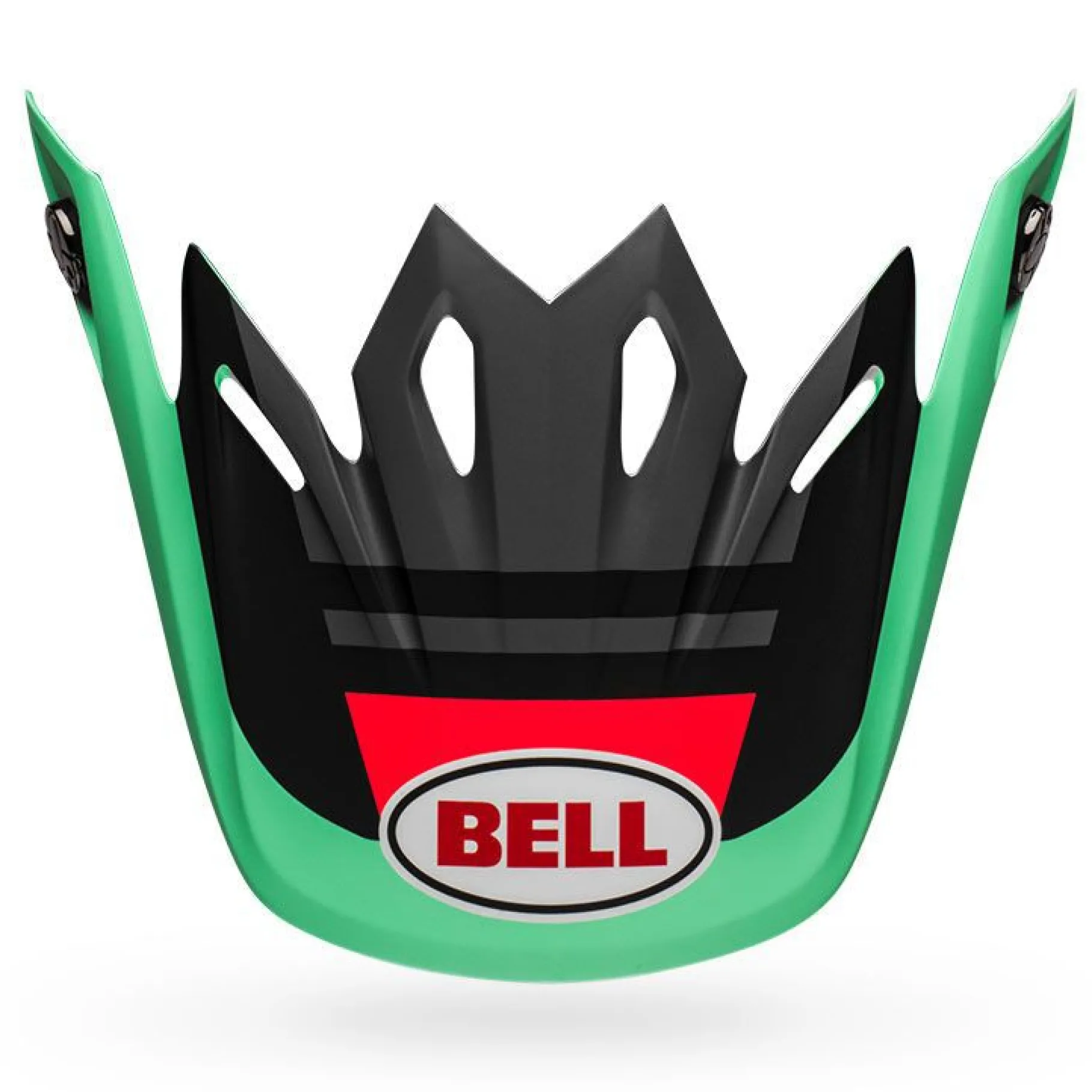 Visors-Bell Helmets Moto-9 Visor Prophecy Matte Green/Infrared/Black