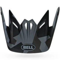 Visors-Bell Helmets Moto-9 Youth Visor Rover Matte Gray Camo