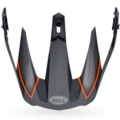 Visors-Bell Helmets MX-9 Adventure Visor Dalton Gloss Black/Orange