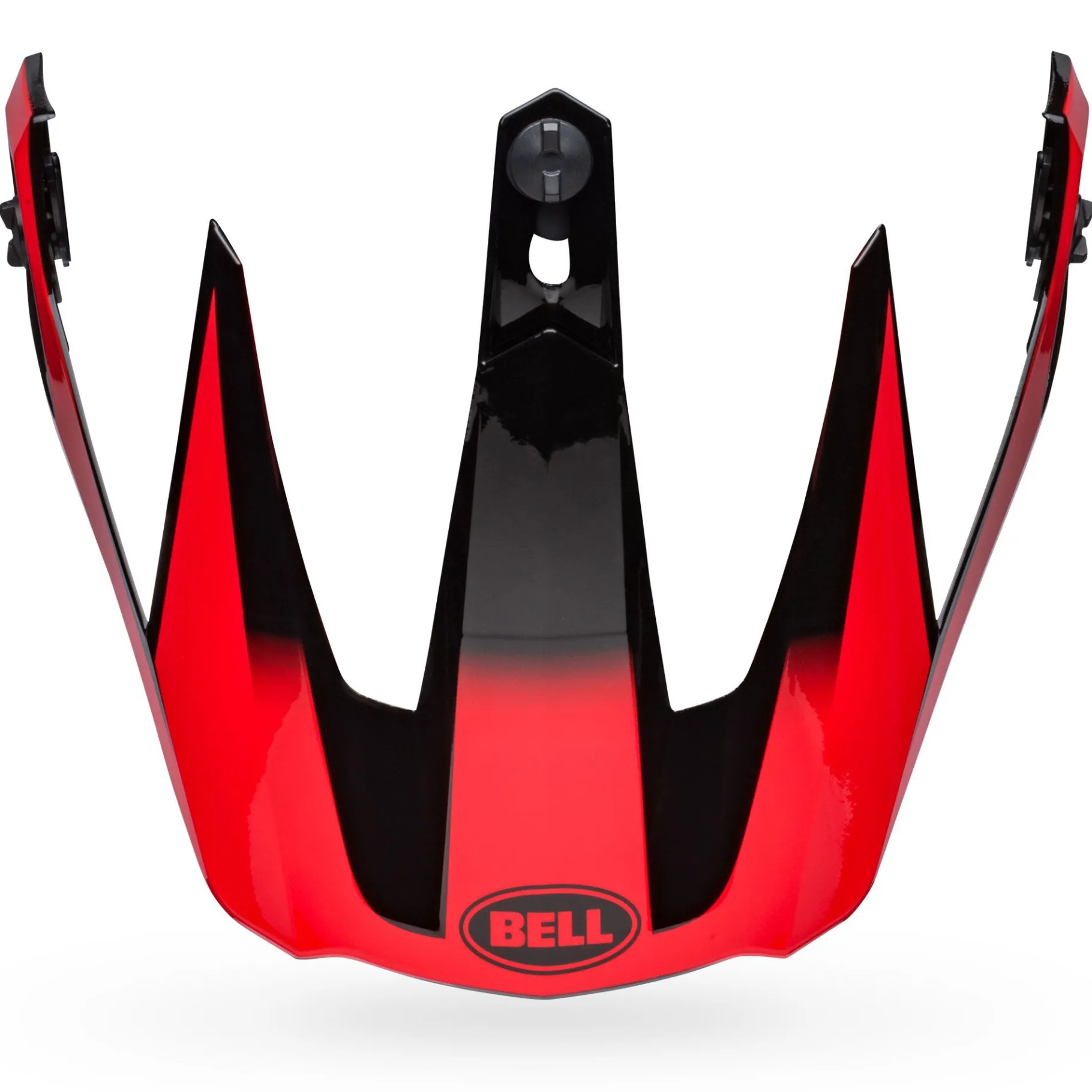Visors-Bell Helmets MX-9 Adventure Visor Dash Gloss Black/Red
