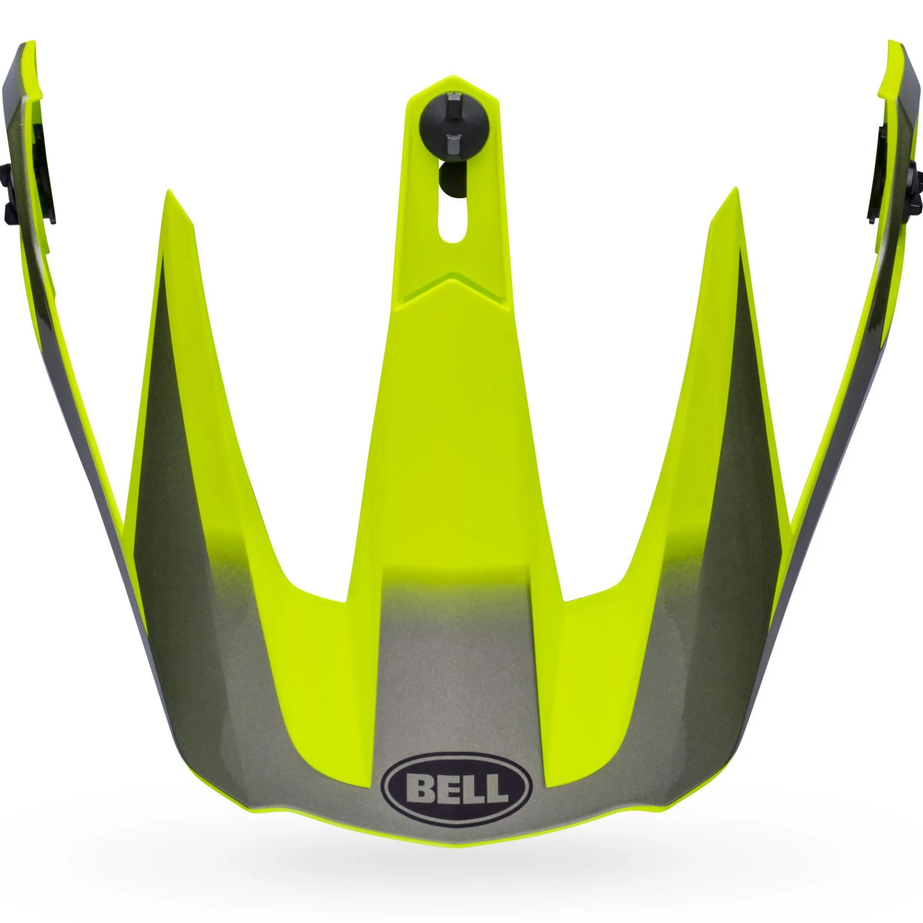 Visors-Bell Helmets MX-9 Adventure Visor Dash Hi-Viz Yellow/Gray