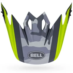 Visors-Bell Helmets MX-9 Visor Alter Ego Matte Hi-Viz/Camo