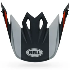Visors-Bell Helmets MX-9 Visor Dart Gloss Charcoal/Orange
