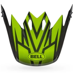 Visors-Bell Helmets MX-9 Visor Disrupt Gloss Black/Green