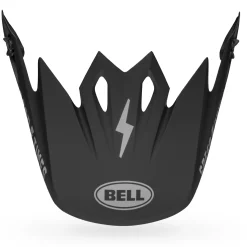 Visors-Bell Helmets MX-9 Visor Fasthouse Matte Black/Gray