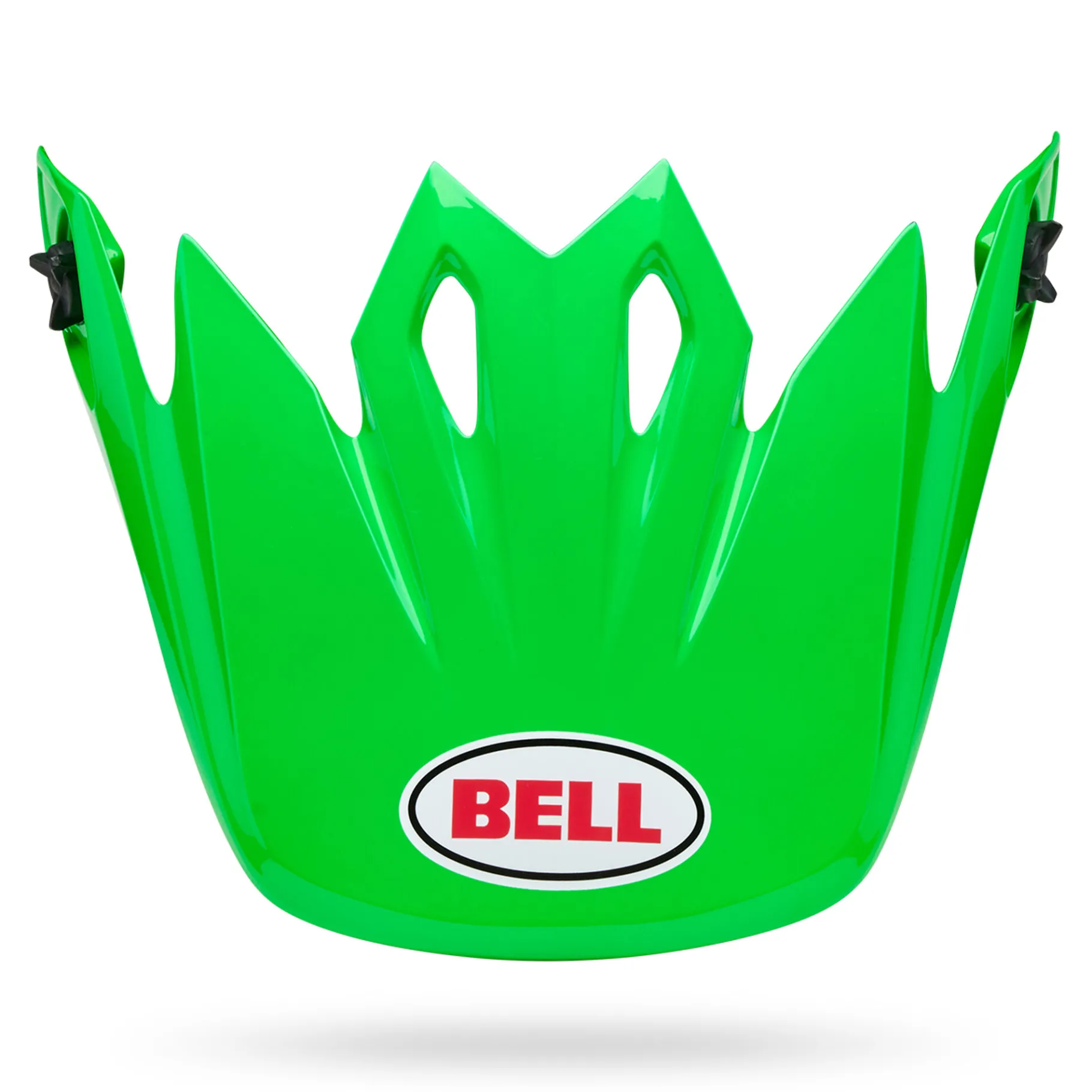 Visors-Bell Helmets MX-9 Visor Jackal Hi-Viz Green/Purple