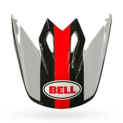 Visors-Bell Helmets MX-9 Visor Marauder White/Black/Red