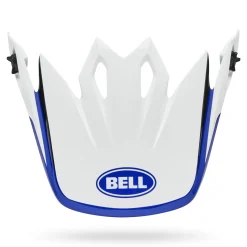 Visors-Bell Helmets MX-9 Visor Rift Blue/White
