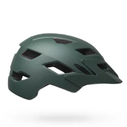 Mountain-Bell Helmets Sidetrack Matte Dark Green/Orange