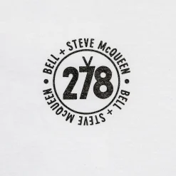 Apparel & More-Bell Helmets Steve McQueen Believe Long Sleeve T-Shirt White