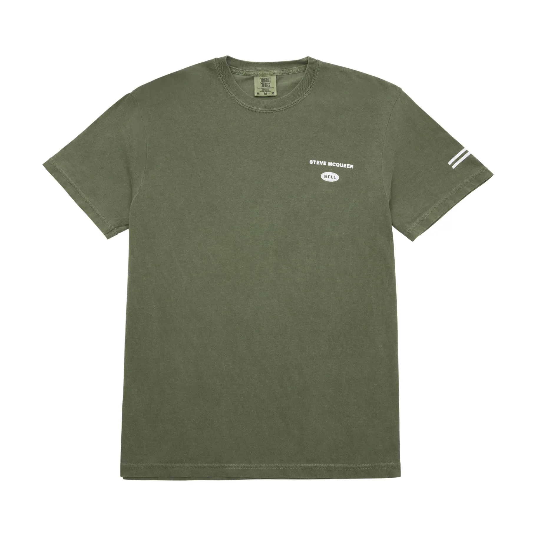 Apparel & More-Bell Helmets Steve McQueen Riverside Short Sleeve T-Shirt Green