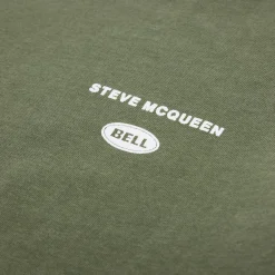 Apparel & More-Bell Helmets Steve McQueen Riverside Short Sleeve T-Shirt Green