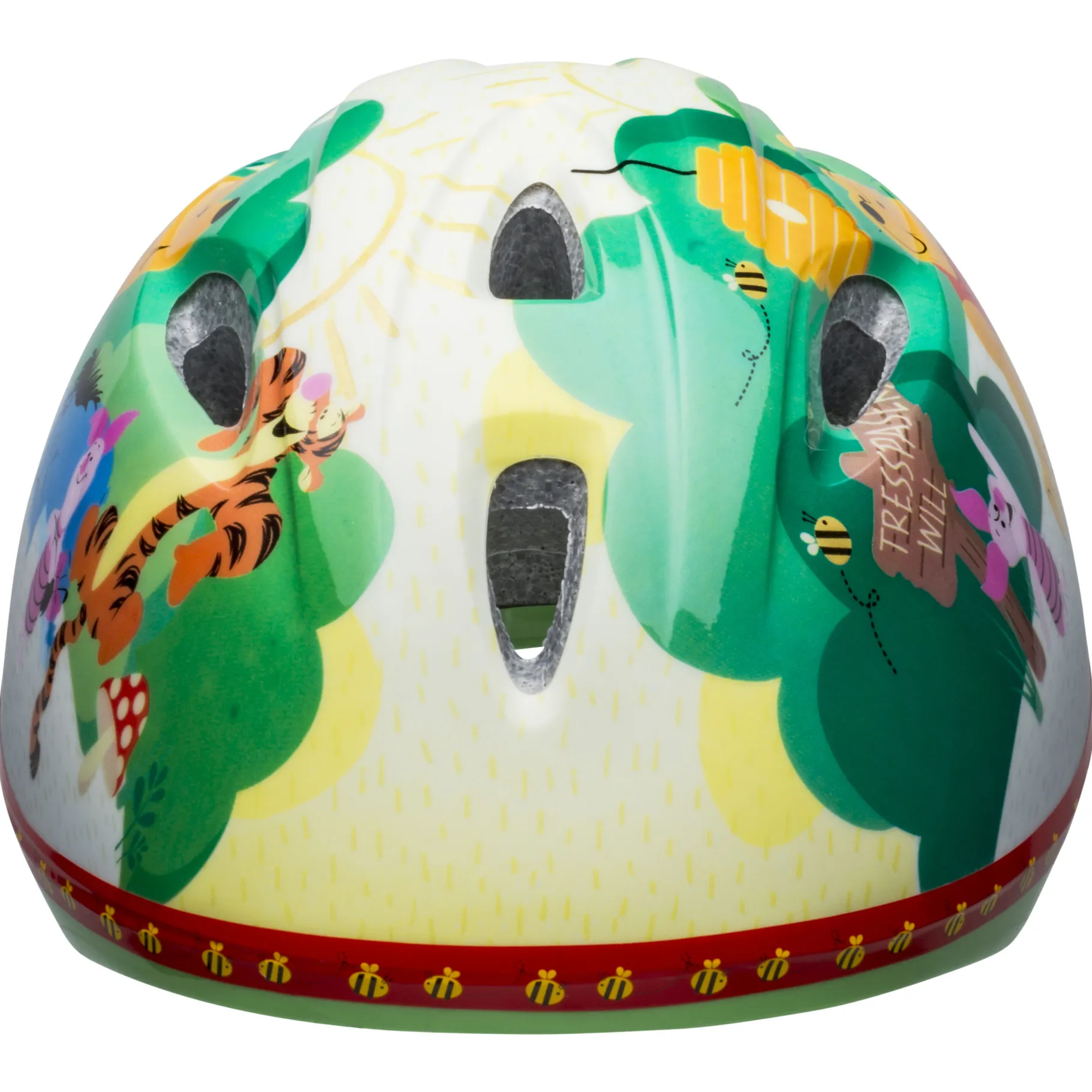 Kids & Youth-Bell Helmets Winnie the Pooh Green
