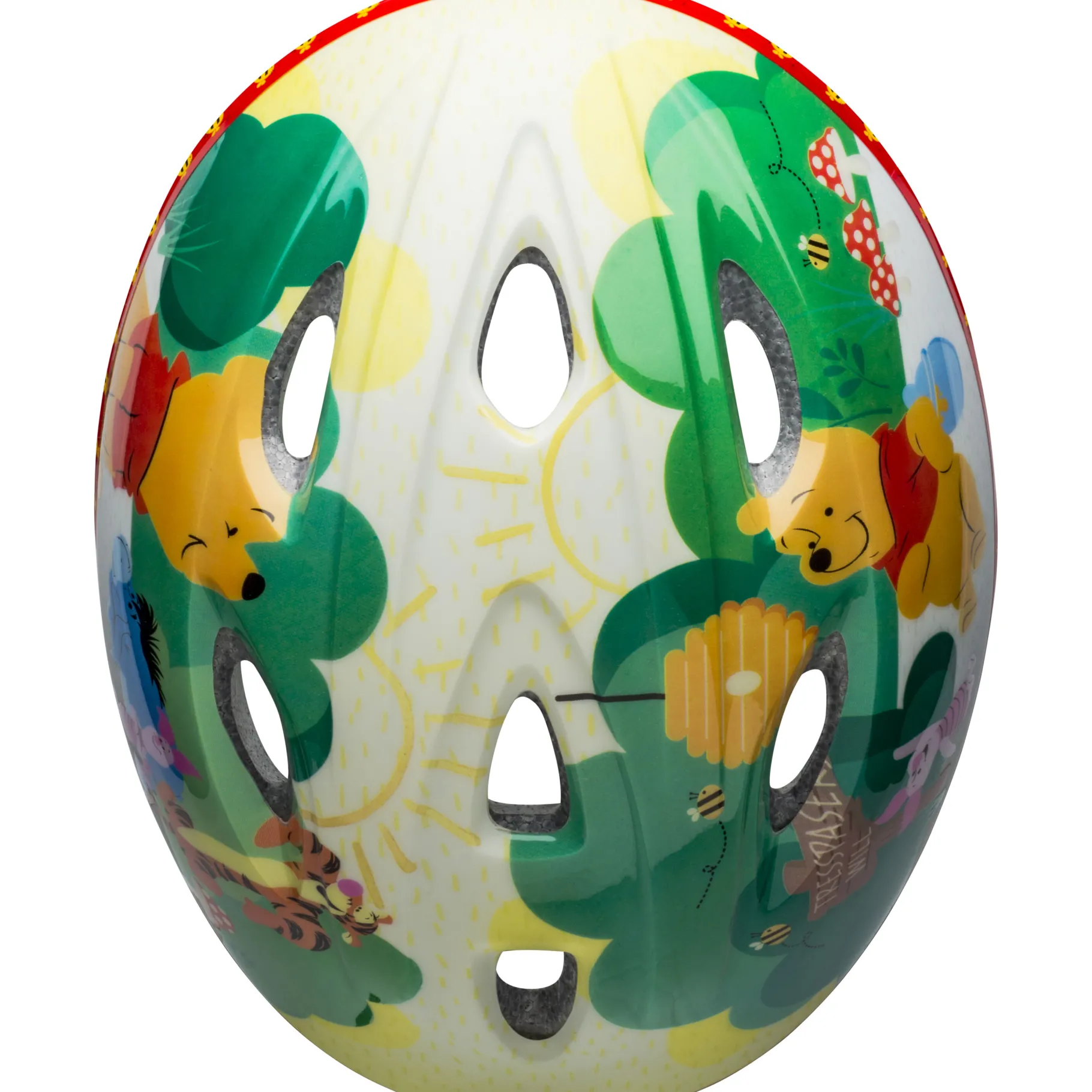 Kids & Youth-Bell Helmets Winnie the Pooh Green